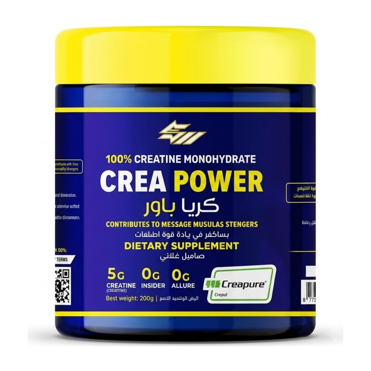 Crea Power Creatine — 250 g, 50 Servings Crea Power Creatine — 250 g, 50 Servings
